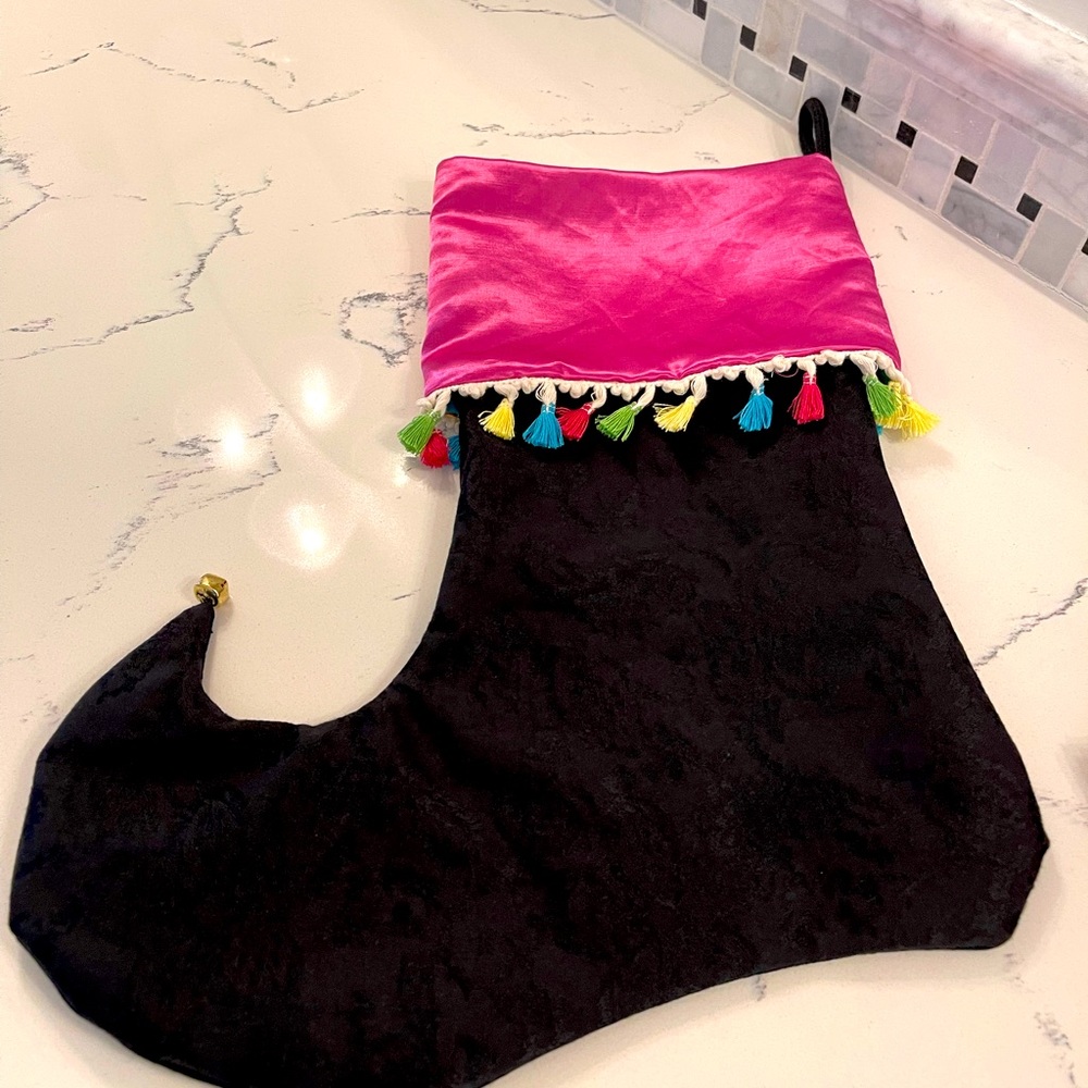 Handmade holiday stocking